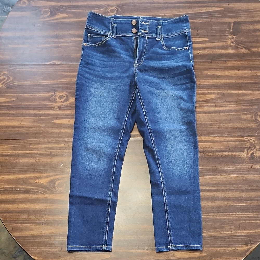 No Boundaries Men's Dark Blue Skinny Jeans